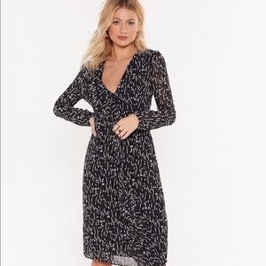 Don't Ruffle My Flowers Floral Midi Dress